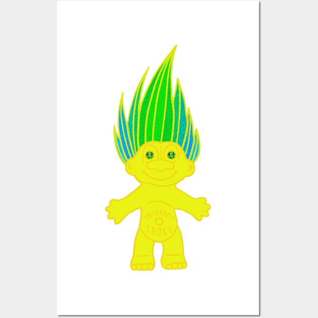 Internet Troll Wall Art by Nerdpins